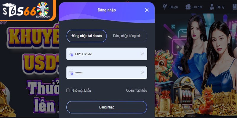 Một số lưu ý quan trọng khi tân thủ thực hiện đăng nhập S66